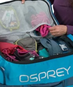 Osprey Transporter Wheeled Duffel 90L Rolling Luggage -Osprey Shop OSP0746 KBLU 12