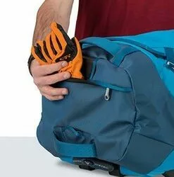 Osprey Transporter Wheeled Duffel 90L Rolling Luggage -Osprey Shop OSP0746 KBLU 19