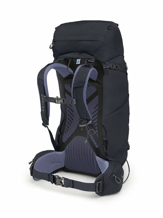 Osprey Kyte 56 Womens Hiking Backpack Siren Grey 2 Osprey Kyte 56 Womens Hiking Backpack Siren Grey - Image 2